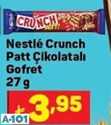 NESTLE CRUNCH PATT ÇİKOLATALI GOFRET